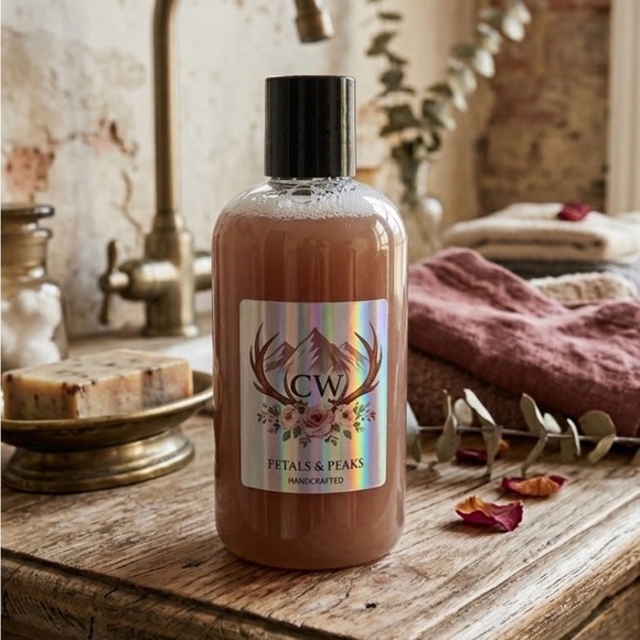 CW PETALS & PEAKS Other - AMBER WOODS BUBBLE BATH -CW Petals & Peaks Handcrafted
